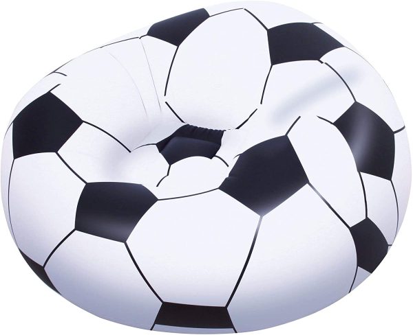 Fauteuil gonflable ballon de football1
